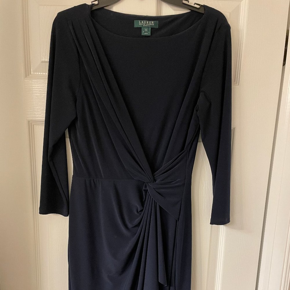 Ralph Lauren navy blue dress
